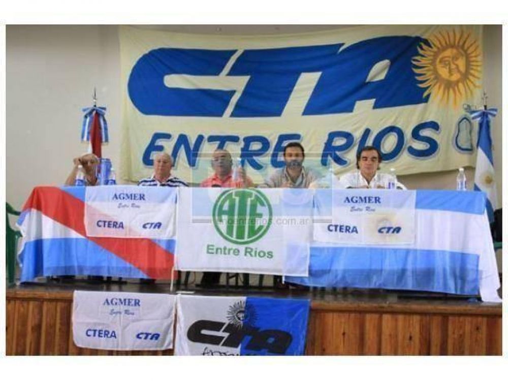 ATE y Agmer declararon insuficiente la oferta salarial de la Provincia