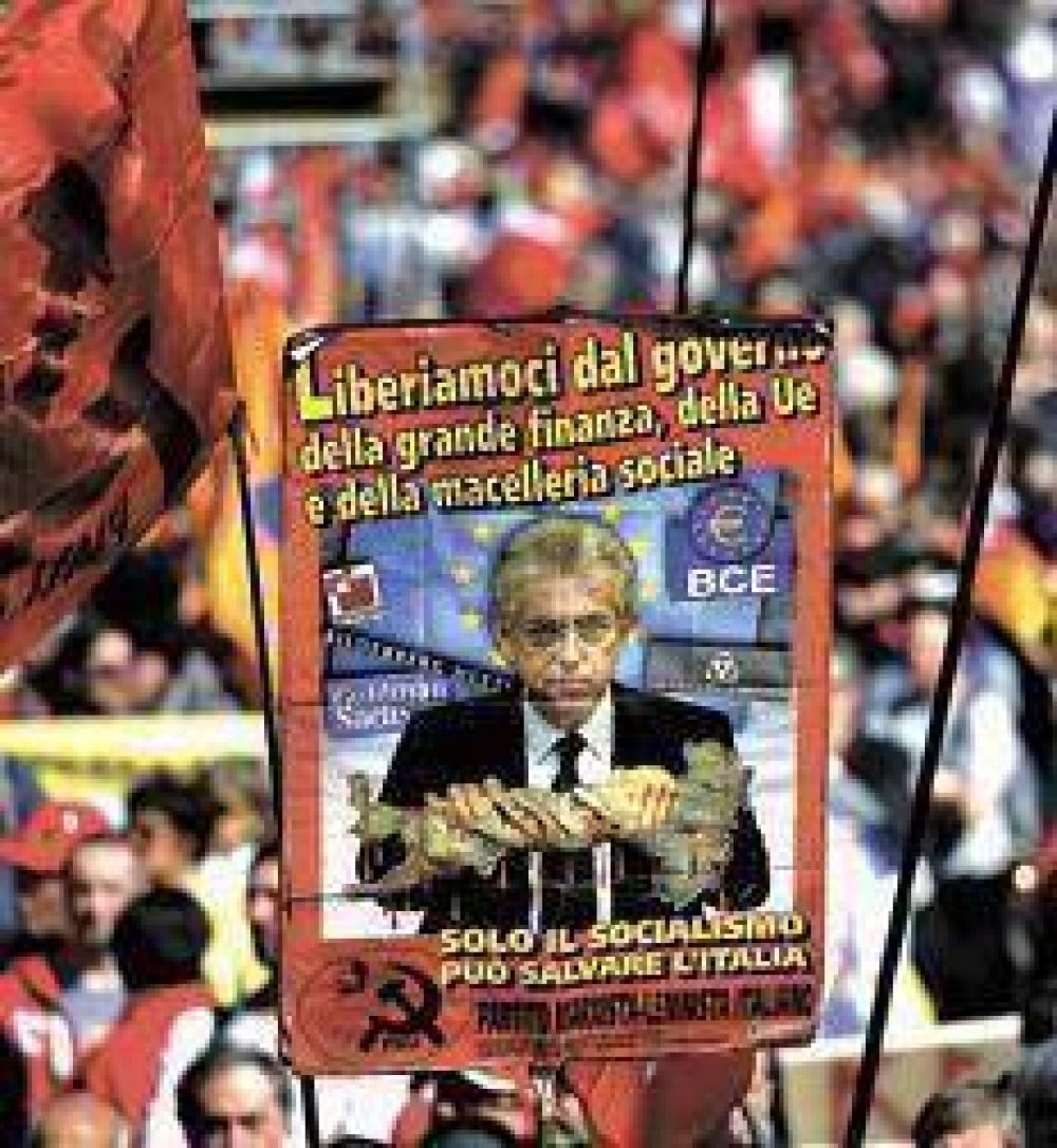 Paran los metal�rgicos contra Monti y la Fiat