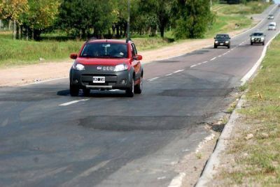 El Municipio volvi� a realizar trabajos precarios en Ruta 6