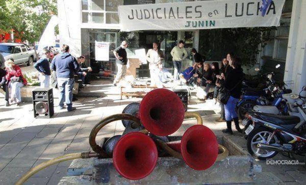 Vuelven al paro en hospitales y tribunales de la Provincia