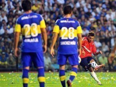 Independiente venci� a Boca en un partidazo en la Bombonera