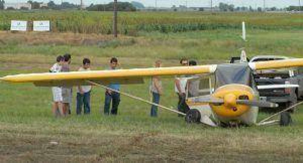 Una avioneta cay� sobre la Ruta Provincial N� 65