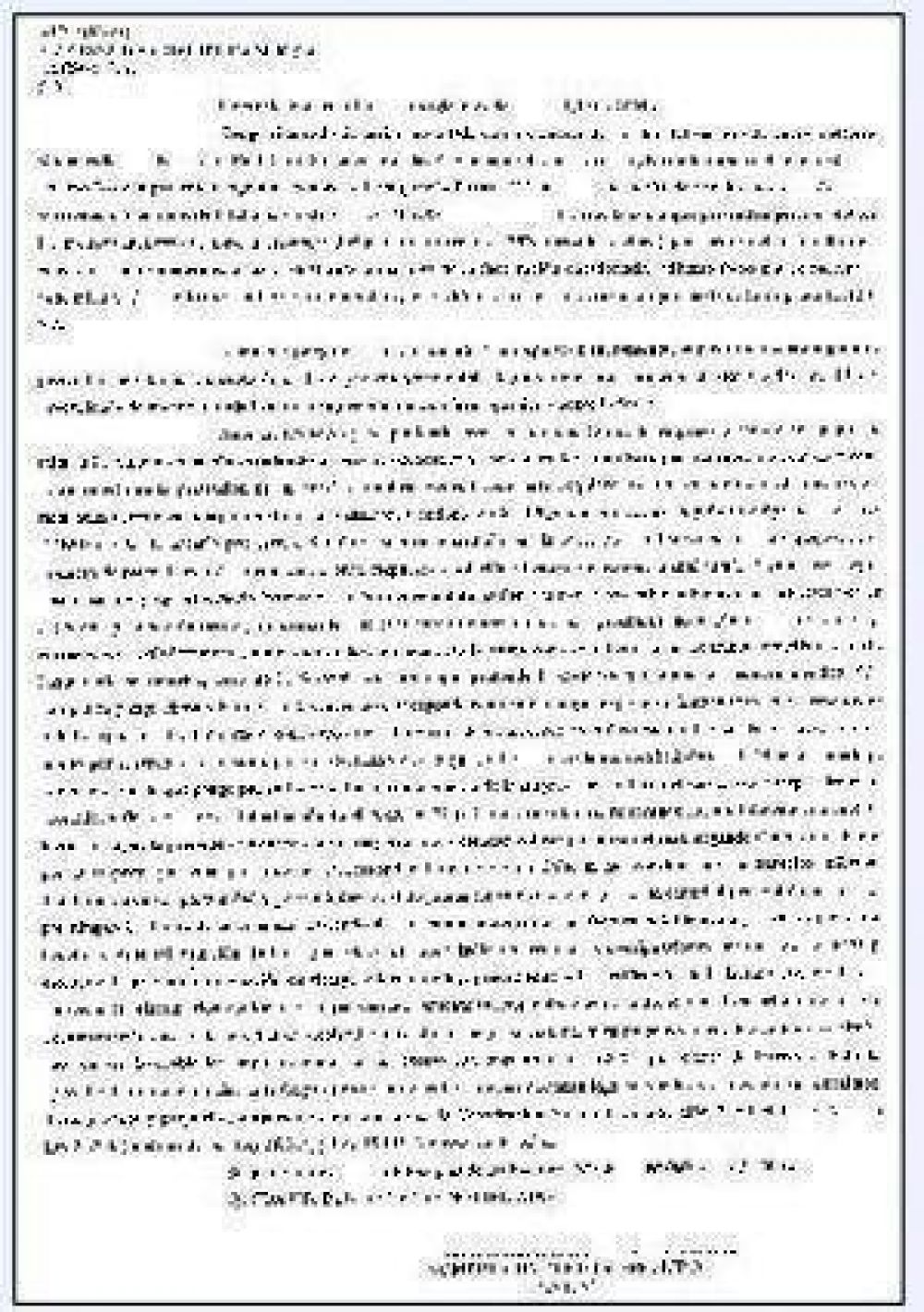 Una carta para frenar el aumento de Edesur