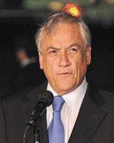 Pi�era quiere ahuyentar las malas almas