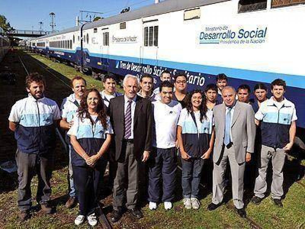 Escalada despidi� al tren sanitario �Ram�n Carrillo�