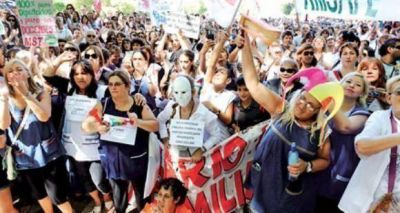 Cristina volvi� a criticar a los docentes santafesinos que siguen de paro