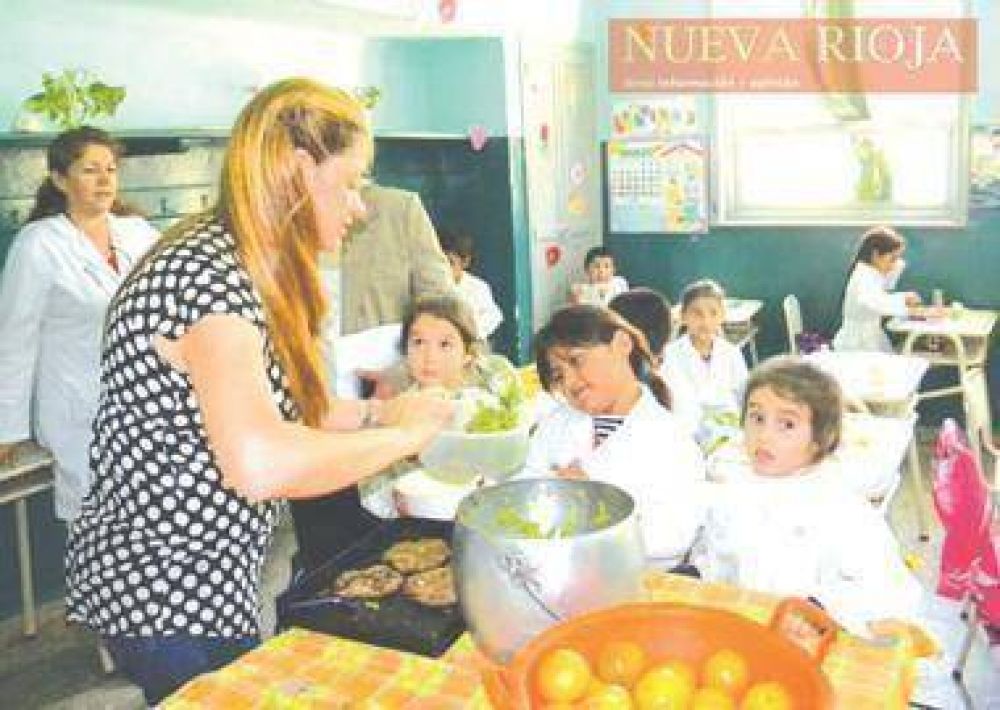 Lanzaron el programa de Comedores Escolares