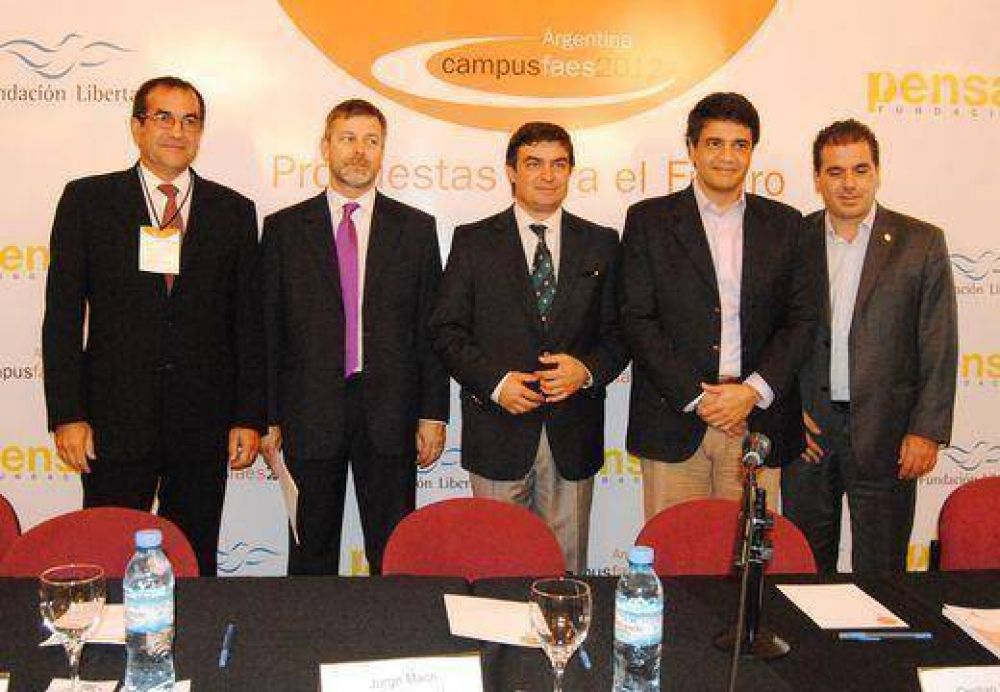 Jorge Macri expuso en Campus Faes 2012 sobre gesti�n municipal