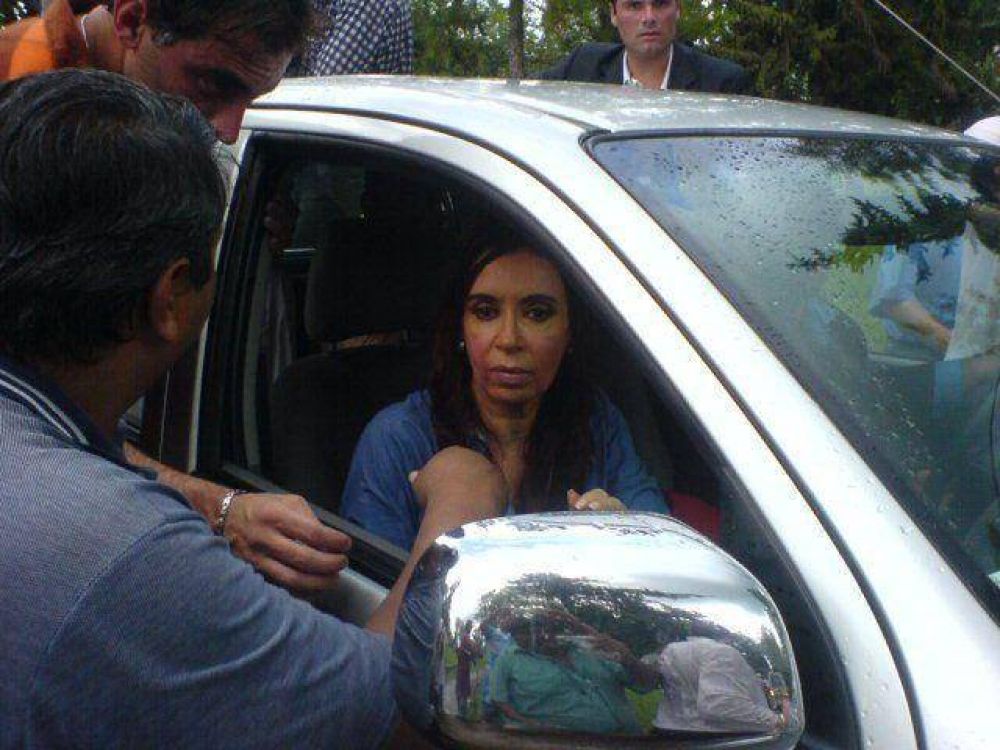 CRISTINA PIDO TRANQUILIDAD Y COLABORACION A PERIODISTAS