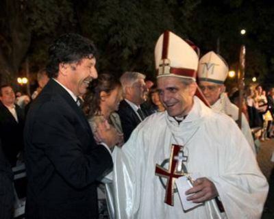 SAN ISIDRO: "La gracia de Dios fue conduciendo mis pasos", dijo monse�or Casaretto