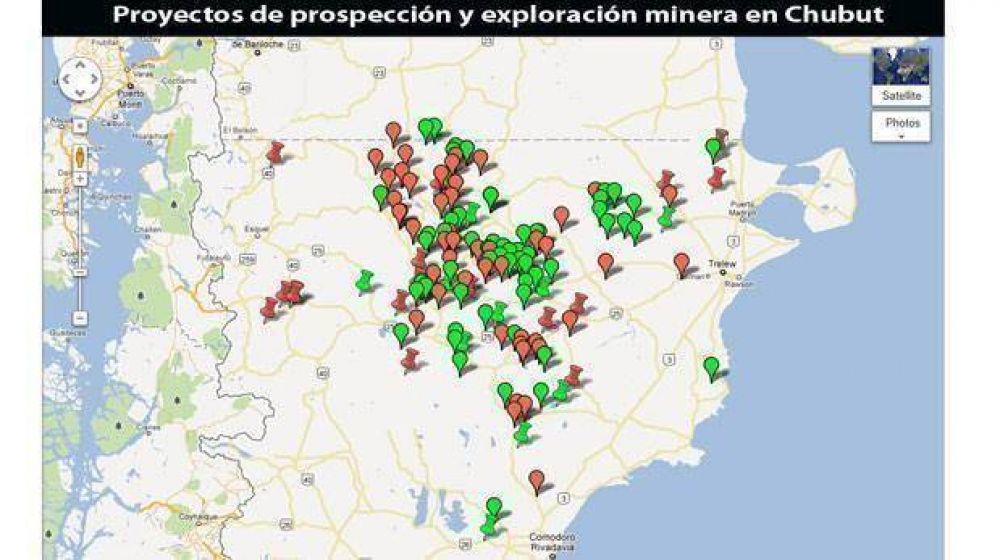 En Chubut hay 135 proyectos mineros que est�n en marcha