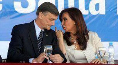 La Presidente anuncia un plan social y recibe al Gobernador Binner