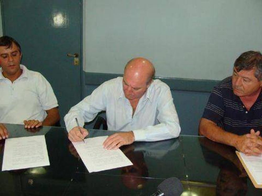 Avances para la construcci�n de la Delegaci�n Municipal de Villa Ramallo