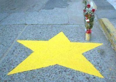 En memoria de Noelia Bel�n Oviedo, pondr�n una �Estrella Amarilla� en Cerrito y G�nova