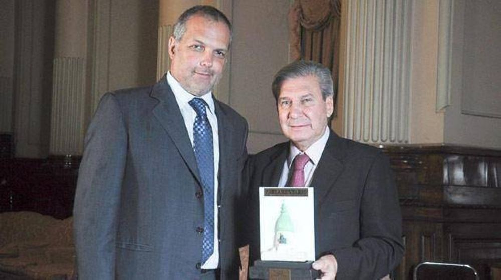 Guinle fue premiado ayer por su labor parlamentaria