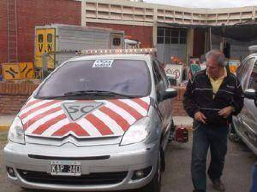 Rutas sanjuaninas: Relevan las se�ales con tecnolog�a suiza