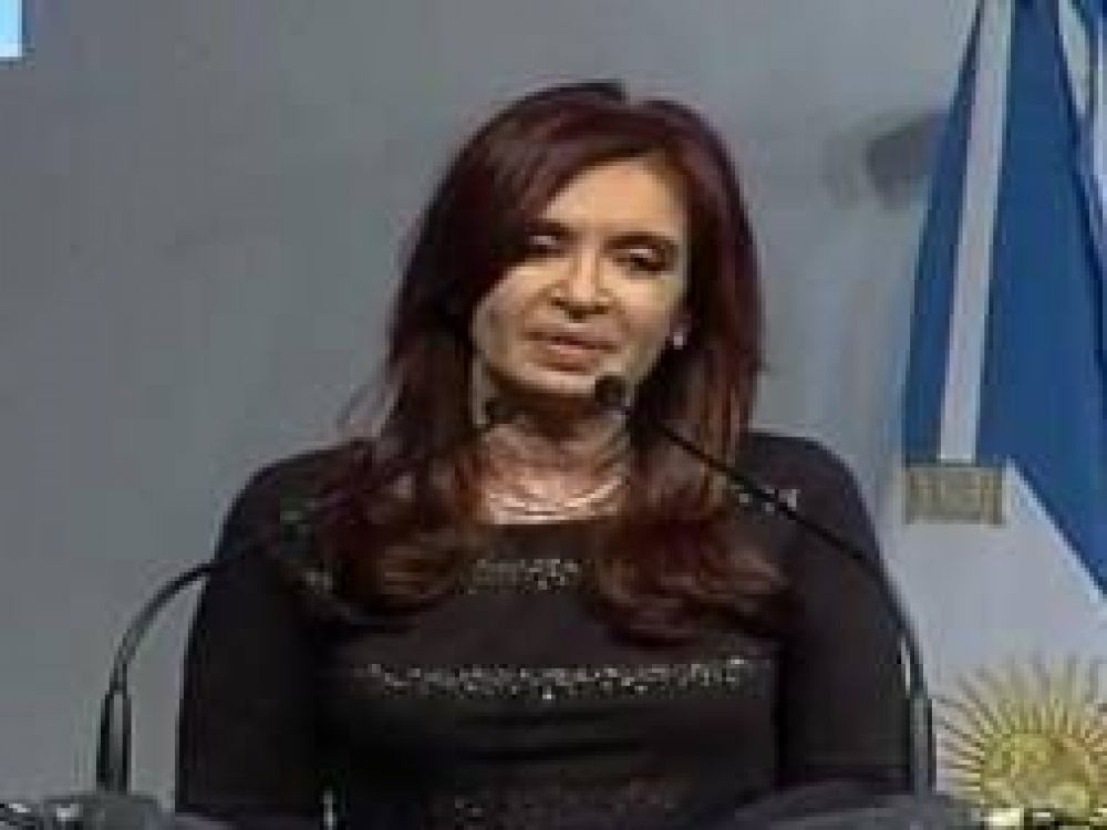 Cristina: "�sta es una Argentina de cambio permanente"