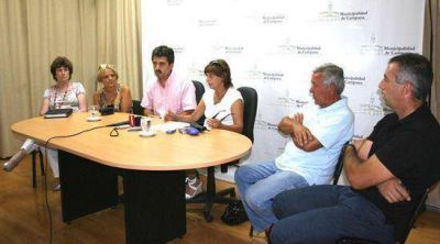 Autoridades municipales se refirieron al polvillo blanco que se disperso en el ambiente.