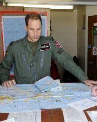 El pr�ncipe William culmin� su misi�n militar en Malvinas