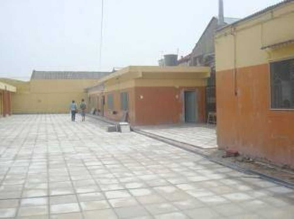 Destrabaron la obra de la Escuela 83 tras el anuncio de una toma