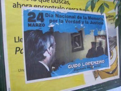 Lorenzino record� el aniversario del golpe y critic� la indiferencia del gobierno del Pro