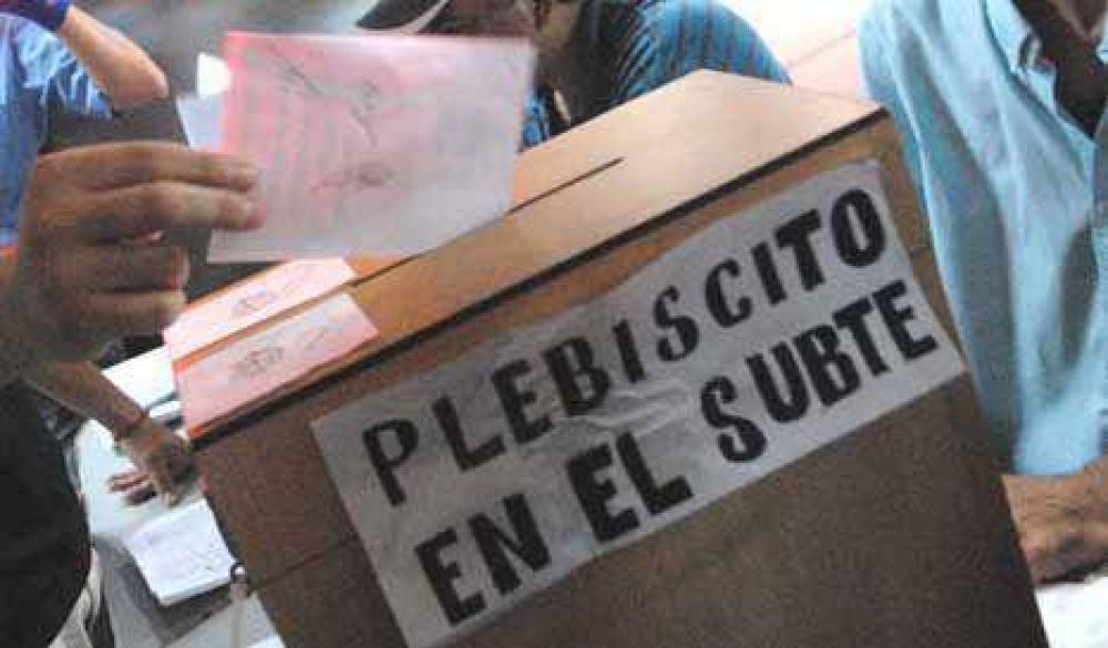 Subte: hubo un�nime apoyo a la libertad de agremiaci�n