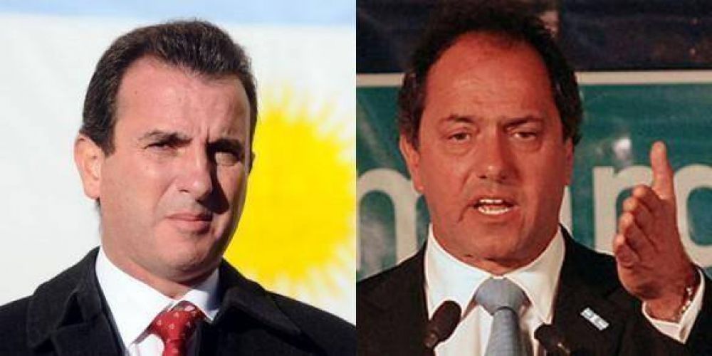 Scioli en campa�a viene a Mendoza a establecer lazos con Paco y con empresarios