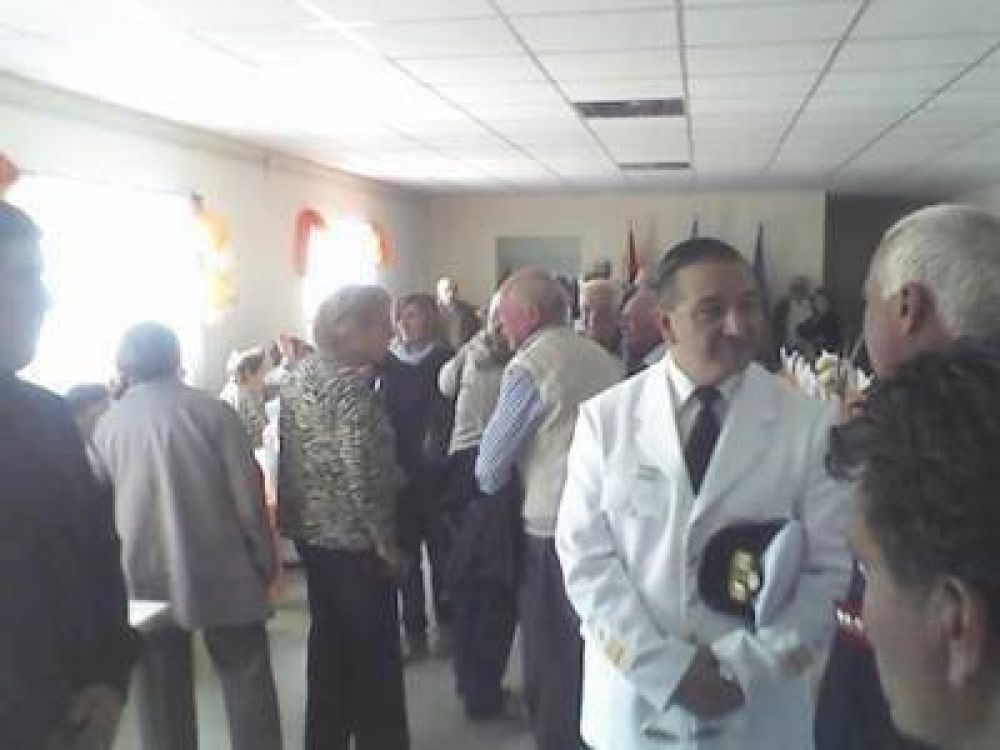 INAUGURARON LA SEDE DEL CENTRO DE JUBILADOS DE CLAROMEC�