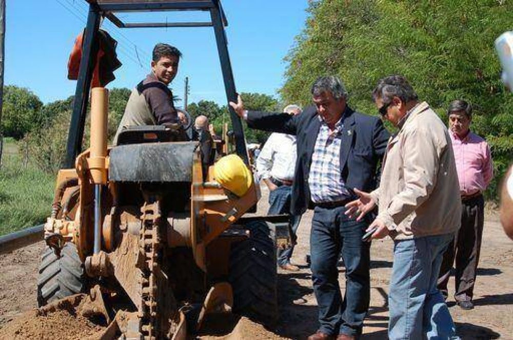 Se realiz� la presentaci�n de la obra de Gas Natural en el Parque Industrial de Mercedes