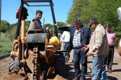 Se realiz� la presentaci�n de la obra de Gas Natural en el Parque Industrial de Mercedes