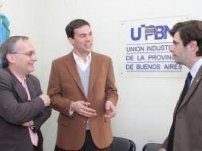 Reale visit� la Uni�n Industrial de la Provincia de Buenos Aires