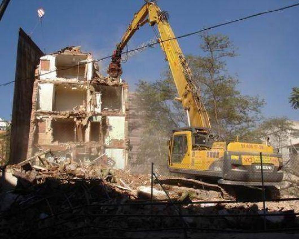 V�a libre para demoler obras no habilitadas