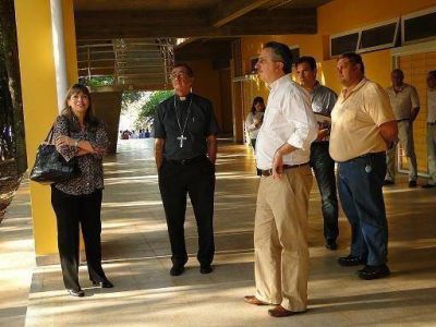 El Gobierno aport� m�s de 15 millones para las obras de la Universidad Cat�lica de las Misiones