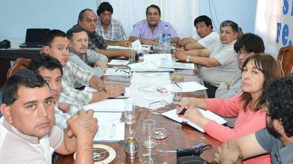 Federaci�n de Municipales de Santa Cruz respald� la conducci�n de Juli�n Carrizo