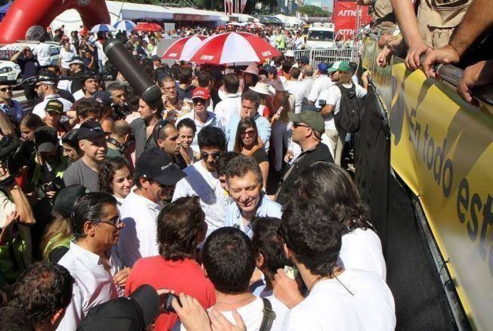 Macri en el TC 2000