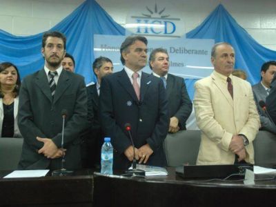 Detalles de la apertura de sesiones del Deliberante local