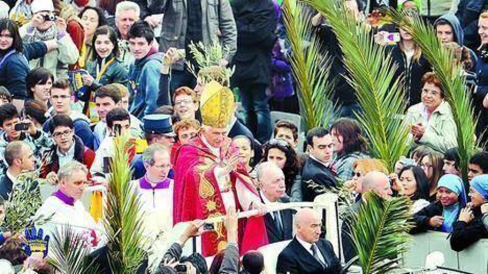 Tras su regreso de Cuba, el Papa dio inicio a la Semana Santa