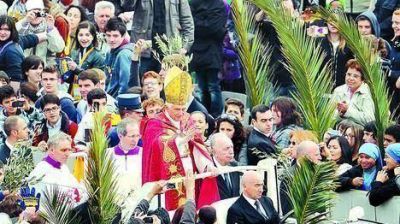 Tras su regreso de Cuba, el Papa dio inicio a la Semana Santa