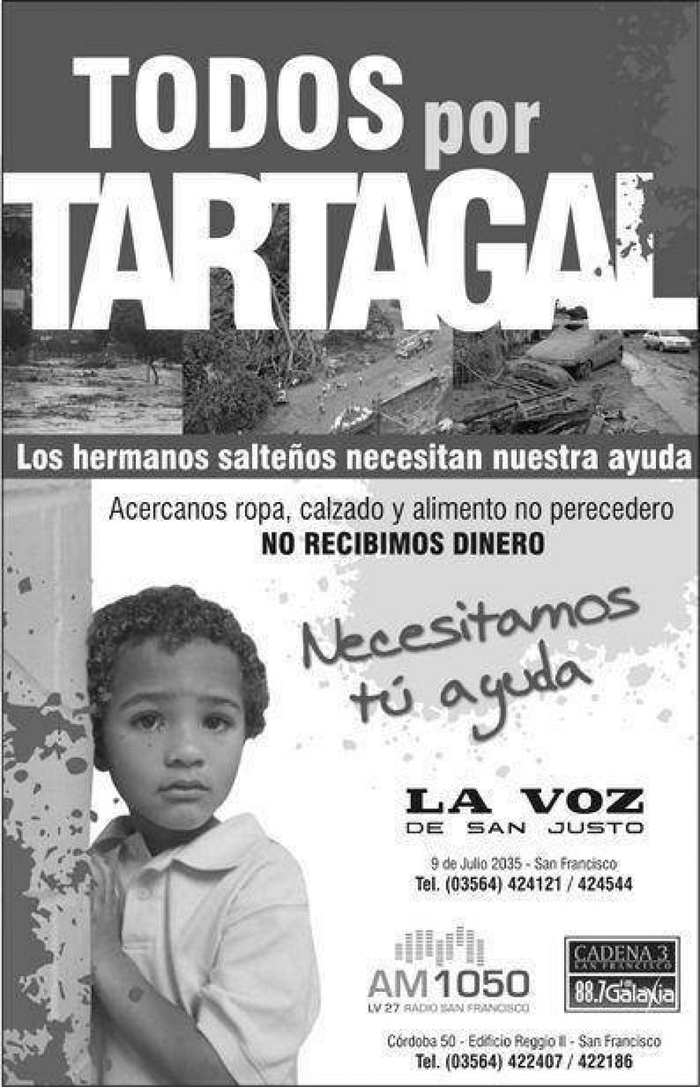 Ayudemos a Tartagal 