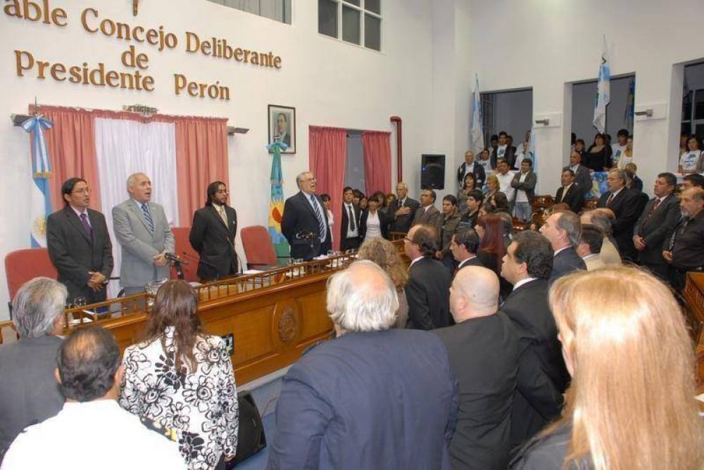 PTE. PER�N - Regueiro anunci� obras e hizo un balance de su gesti�n