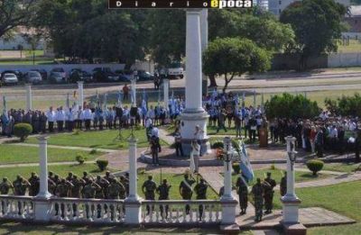 Con ofrendas florales y honor a su fundador, la ciudad celebr� 424 a�os