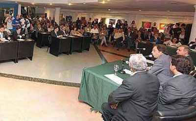 Alte. Brown: Giustozzi inaugur� el per�odo de sesiones ordinarias con un �relanzamiento� de su gesti�n