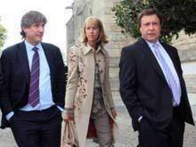 Boudou encabez� recorrida por catedral de Bariloche