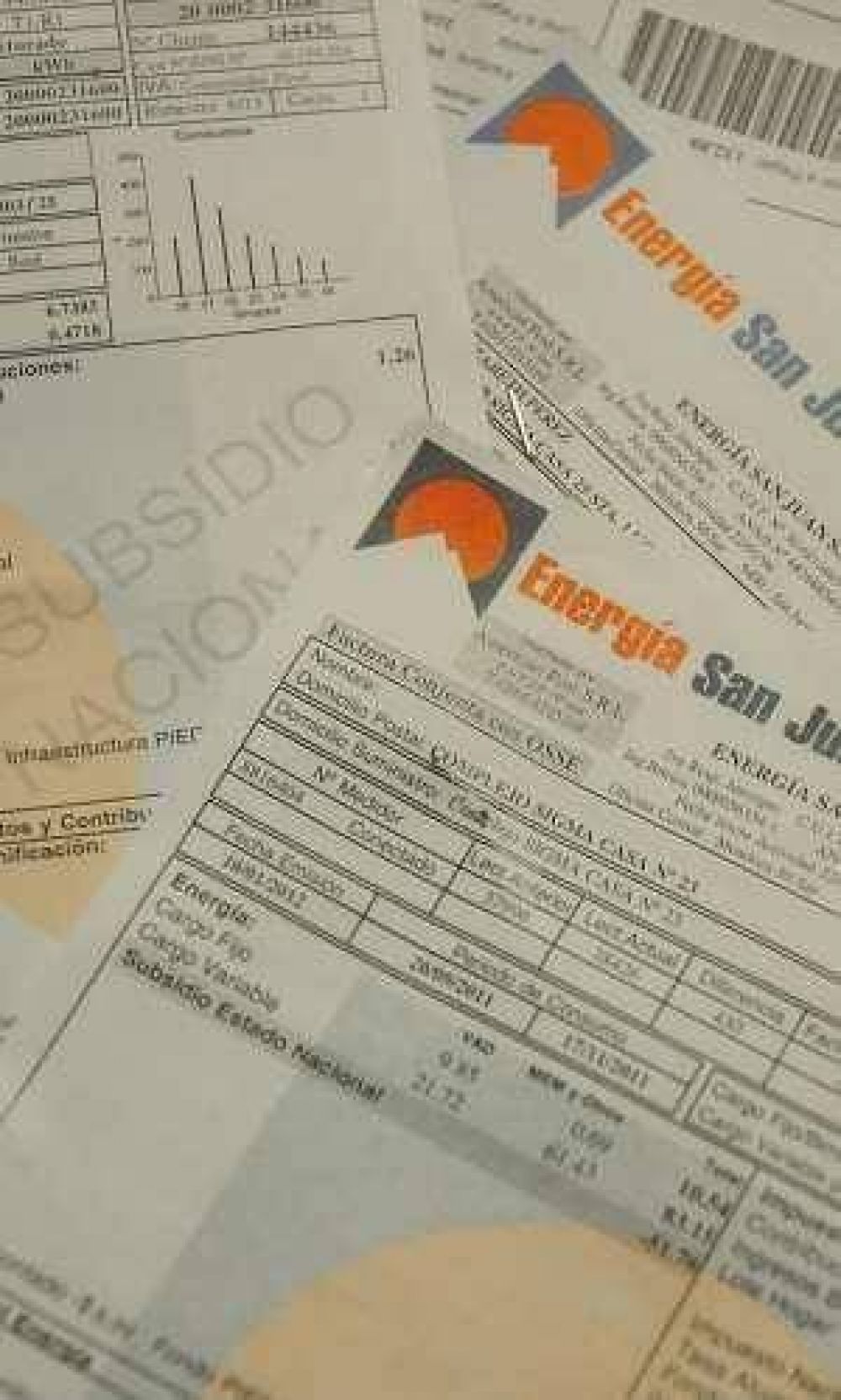 Llegaron las primeras boletas sin subsidios
