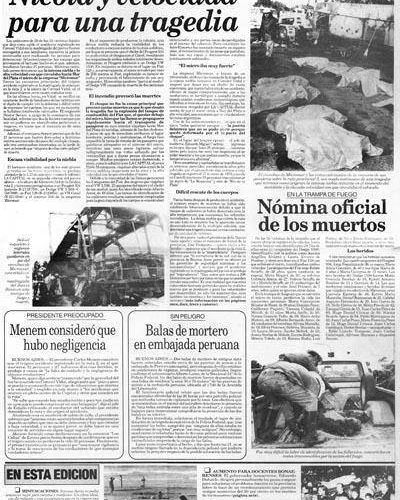 A 20 a�os de un terrible accidente en la Ruta 2