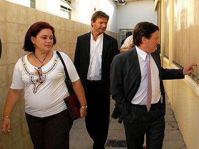D�az P�rez recorri� obras en escuelas y jardines de infantes.