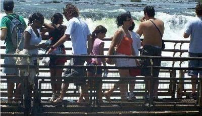 Cataratas multitudinarias en Semana Santa