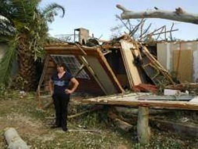 Temporal: Scioli analiza brindar cr�ditos y subsidios a vecinos afectados