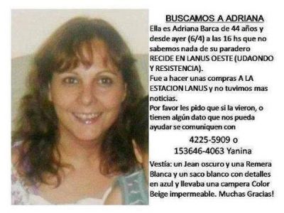 SE BUSCA DESESPERADAMENTE A PSICOLOGA DE LANUS
