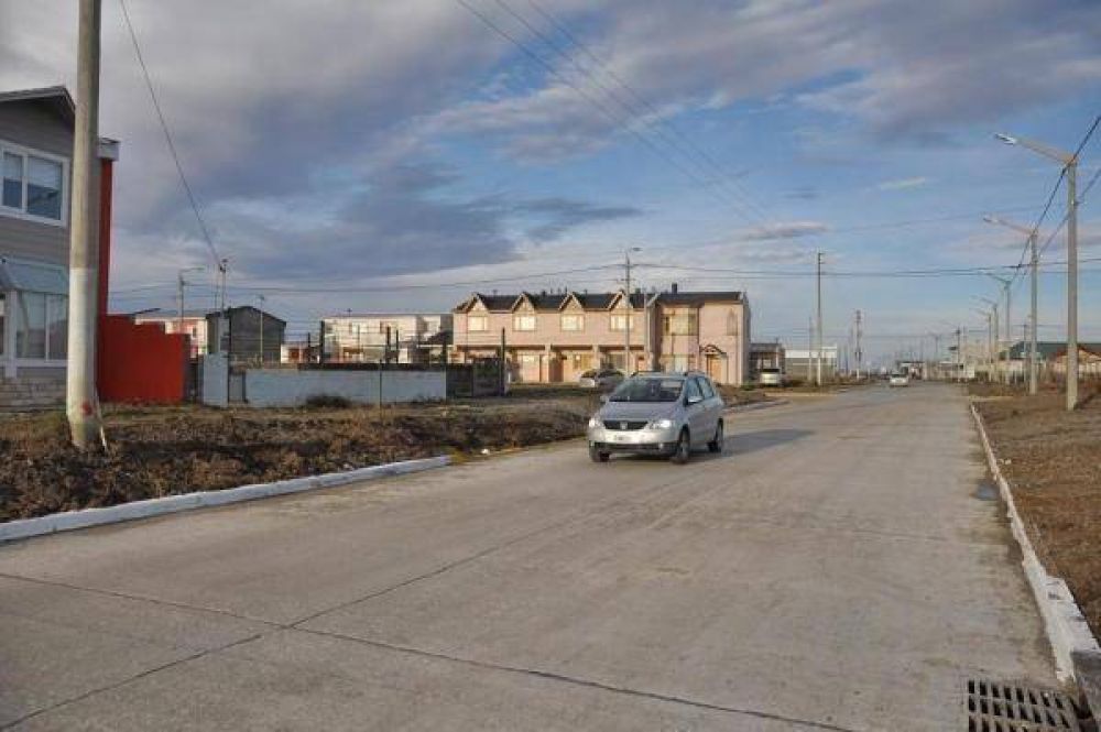 Finalmente se habilit� la pavimentaci�n en calle Per� para descomprimir el tr�nsito